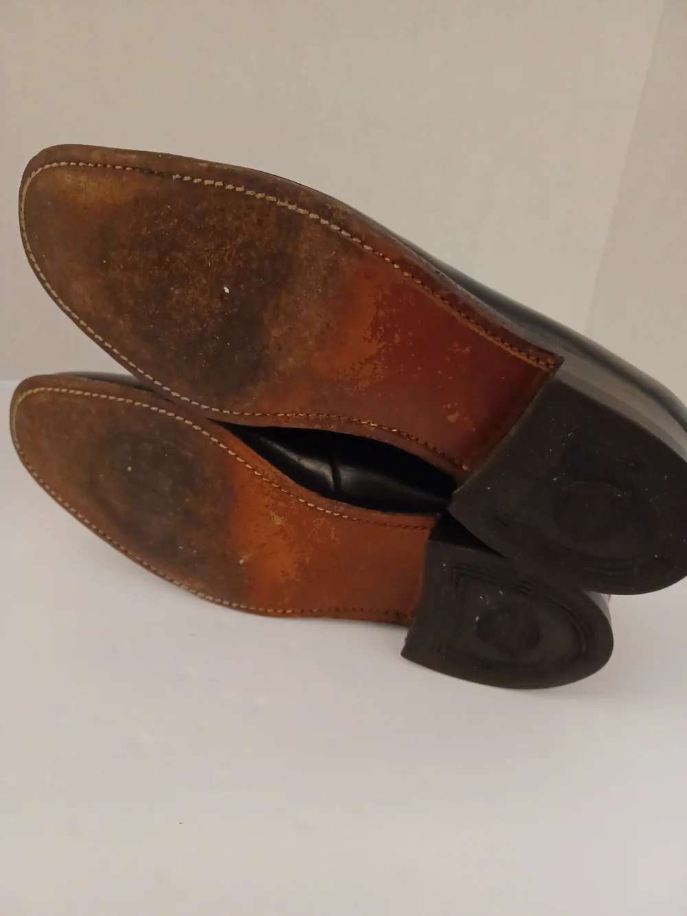 Black Men's Florsheim Richford Slip-On Leather Loafers